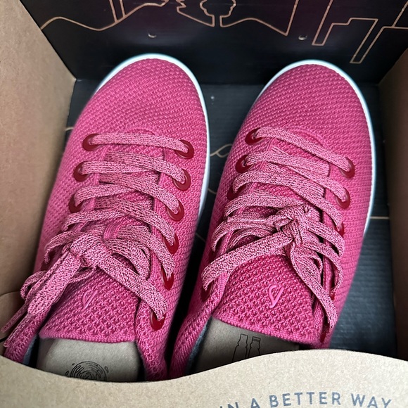 NEW Allbirds Tree Piper- M10 Lux Pink (Blizzard) EU 42-43 - Picture 5 of 5